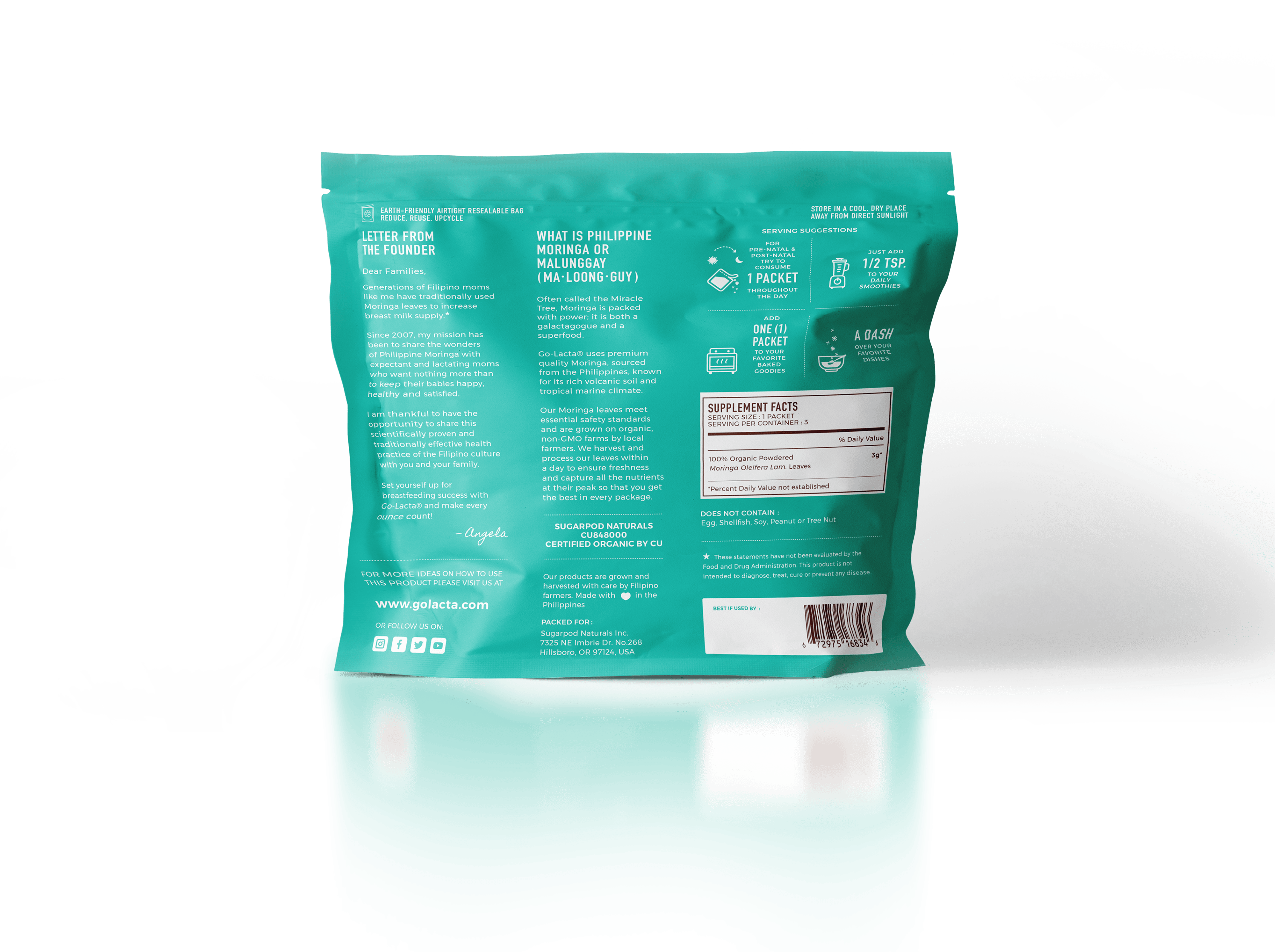 Lactation Moringa Superfood Powder